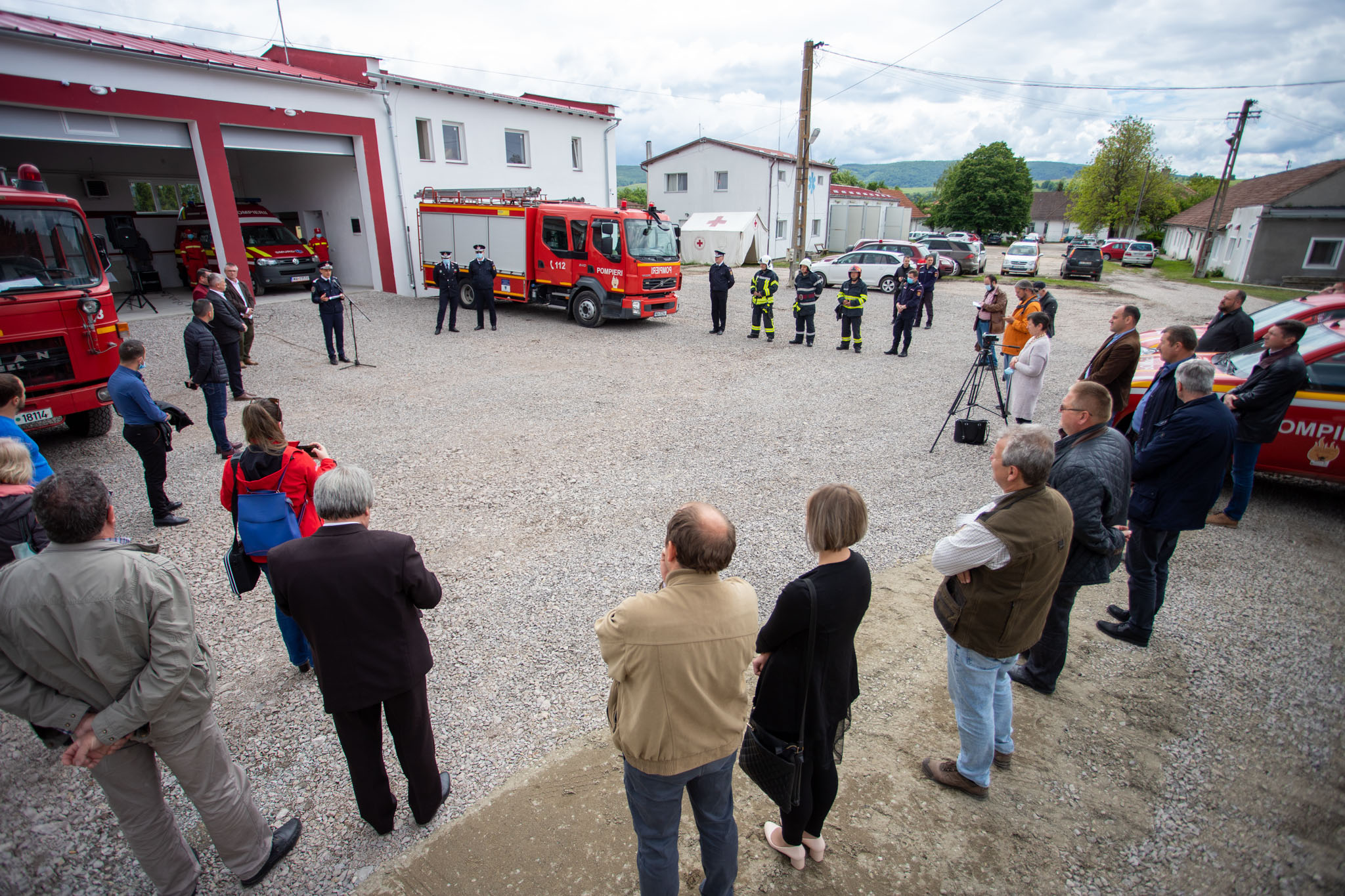 Serviciul de pompieri a devenit operațional la Baraolt