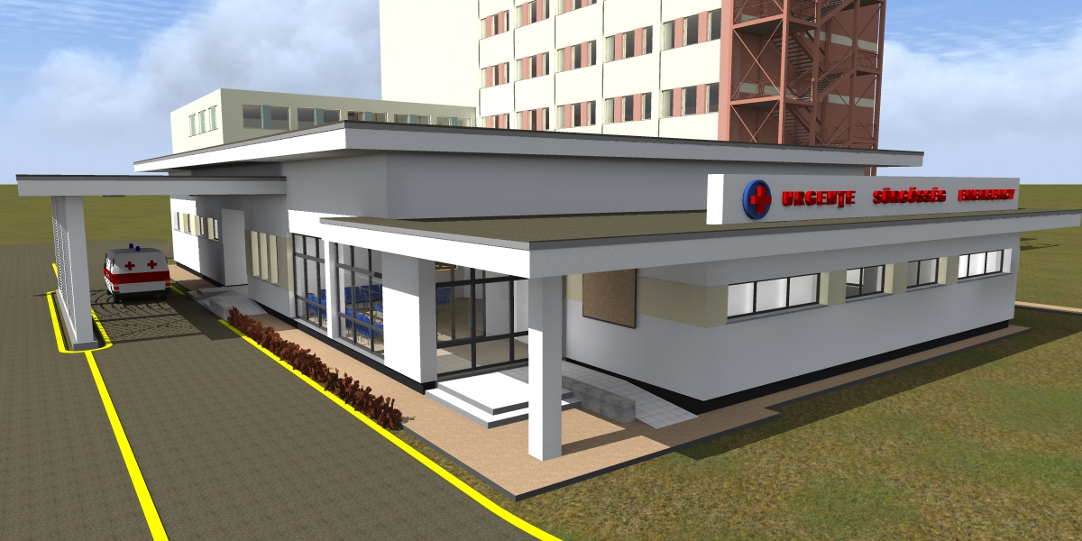 Noua Unitate de Primire Urgențe a Spitalului Județean va fi gata până la sfârșitul anului